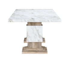 Load image into Gallery viewer, 82" Wood Pedestal Base Dining Table - Natural
