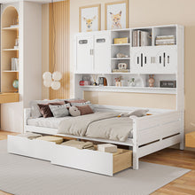Load image into Gallery viewer, Daybed With All-In-One Cabinet And Shelf