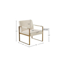 Load image into Gallery viewer, Perry Jayco - Accent Chair - Cream