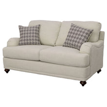 Load image into Gallery viewer, Brewster - Upholstered Loveseat With English Arms - Light Gray