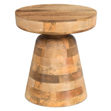 Load image into Gallery viewer, 18" Wood Round End Table - Natural