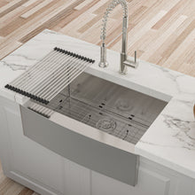 Load image into Gallery viewer, Farmhouse Kitchen Sink Stainless Steel Apron Front