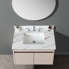Load image into Gallery viewer, Vanity Top With Undermount Sink And Backsplash, Sintered Stone