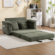 Load image into Gallery viewer, Upholstered Futon Convertible Floor Sofa Bed
