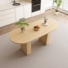 Load image into Gallery viewer, Modern Farmhouse Oval Dining Table With Slim Base