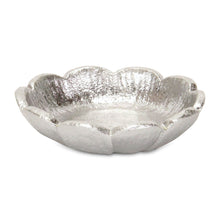 Load image into Gallery viewer, 5" Cast Iron Handmade Round Trinket Tray - Silver
