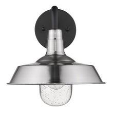 Load image into Gallery viewer, Shallow Plate Shape Wall Light - Silver