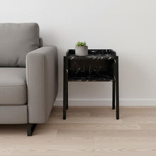 Load image into Gallery viewer, 23" End Table With Shelf - Black