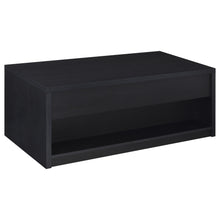 Load image into Gallery viewer, Canyon - Lift Top Table With Dual Drawers Storage Solution - Black
