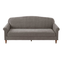 Load image into Gallery viewer, Loveseat Sofa With Rolled Arm For Living Room - Brown