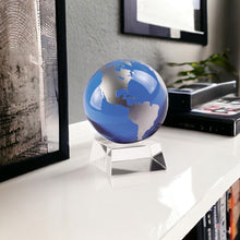 Load image into Gallery viewer, Modern Abstract Tabletop Sculpture - Clear / Blue