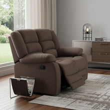 Load image into Gallery viewer, Contemporary Fabric Sofa - Brown