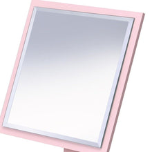 Load image into Gallery viewer, Rectangle Makeup Shaving Tabletop Mirror - Pink
