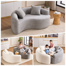 Load image into Gallery viewer, Tai Chi - Curved Dual Depth Loveseat
