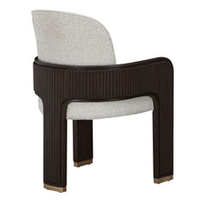 Load image into Gallery viewer, West Kensington - Dining Arm Chair - Buff / Medium Espresso