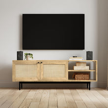 Load image into Gallery viewer, Reeves - TV Media Stand - Natural