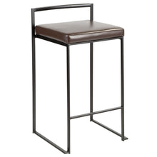 Load image into Gallery viewer, Fuji - Contemporary Style Stackable Counter Stool