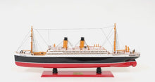 Load image into Gallery viewer, Hand Painted RMS Empress of Ireland Model Boat - Black / Red