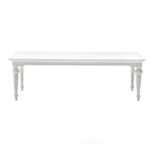 Load image into Gallery viewer, 94" Solid Wood Dining Table - White