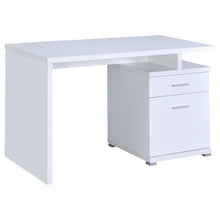 Load image into Gallery viewer, 2 Drawer Reversible Office Desk With Modular Design