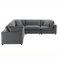 Load image into Gallery viewer, Caylie - Modular 5 Piece Sectional - Charcoal
