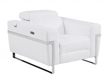 Load image into Gallery viewer, Leather Power Recliner Chair - White
