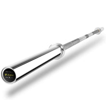 Load image into Gallery viewer, Barbell Bar For 2" Olympic Plates, Home Gym Weightlifting Bar 4Ft Solid Chrome Weight Bar 5Ft Fitness Training Curl Barbell 7.2Ft - Silver