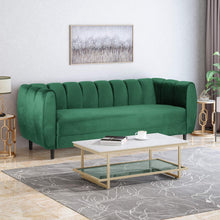 Load image into Gallery viewer, Miranda - Modern Glam Velvet 3 Seater Sofa