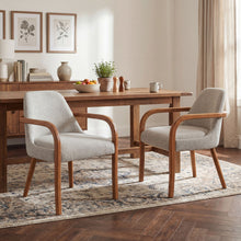 Load image into Gallery viewer, Dining Upholstered Armchairs (Set of 2)