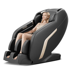Load image into Gallery viewer, Massage Chair, Zero Gravity Shiatsu Massage Chairs Full Body And Recliner Sl-Track Massage Chair With Bluetooth Speaker, Anion, Thai Stretch, USB Charing, Heating And Foot Roller Massager - Black