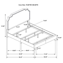 Load image into Gallery viewer, Copper - Eastern King Panel Bed - Beige