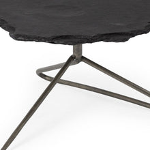 Load image into Gallery viewer, Metal Round Coffee Table - Black