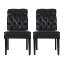 Load image into Gallery viewer, Broxton - Tuft Dining Rolltop Chairs With Button Tufted Backrest (Set of 2)