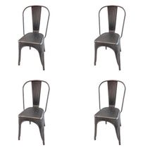 Load image into Gallery viewer, Metal Dining Side Chairs (Set of 4) - Gray