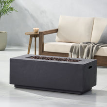 Load image into Gallery viewer, Contemporary Outdoor 40,000 Btu Propane Fire Pit