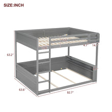 Load image into Gallery viewer, Bunk Bed With Built In Shelves, Storage Box, LED Light And USB Charging Station