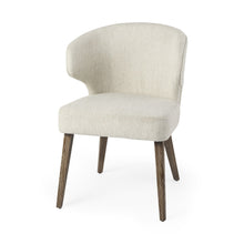 Load image into Gallery viewer, Mid Century Wingback Dining Chair - Cream