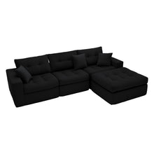 Load image into Gallery viewer, Corner Chaise L-Shaped Sectional Sofa Bed