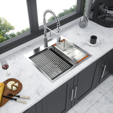 Load image into Gallery viewer, Drop In Kitchen Sink Stainless Steel 16 Gauge