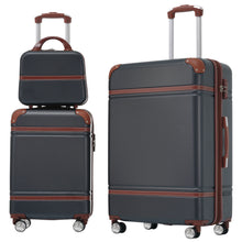 Load image into Gallery viewer, Hardshell Luggage Sets 3 Pieces 20" / 28" Luggages And Cosmetic Case Spinner Suitcase With Tsa Lock Lightweight