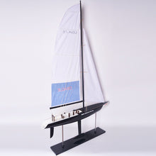Load image into Gallery viewer, Hand Painted Model Boat (624693) - White / Black
