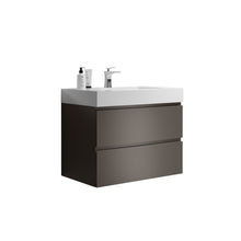 Load image into Gallery viewer, Alice - Bathroom Vanity With Sink, Large Storage Wall Mounted Floating Bathroom Vanity For Modern Bathroom, One-Piece Sink Basin Without Drain And Faucet