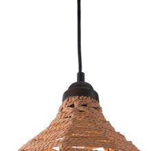 Load image into Gallery viewer, Lantern Metal Dimmable Ceiling Light With Shades - Natural