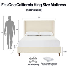 Load image into Gallery viewer, Harper - Tall Headboard Upholstered Bed