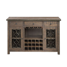 Load image into Gallery viewer, Raphaela - Server With Cup Holder & Wine Rack - Cherry