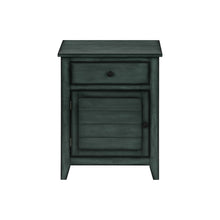 Load image into Gallery viewer, Accent Table With Storage Drawer - Blue