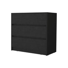 Load image into Gallery viewer, 34" Three Drawer Dresser - Black
