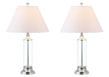 Load image into Gallery viewer, Novelty Table Lamps LED With Empire Shades (Set of 2) - Clear