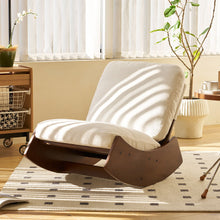 Load image into Gallery viewer, Comfortable High-Quality Upholstery Glider Rocking Chair