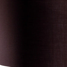 Load image into Gallery viewer, Ceramic Geometric Table Lamp With Brown Classic Drum Shade - Silver